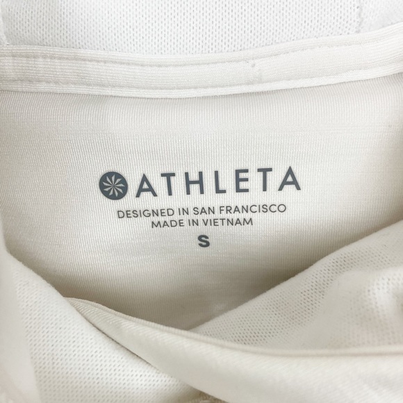 Athleta Bootcamp Hoodie in Off-White/Ivory Size Small - Picture 7 of 11